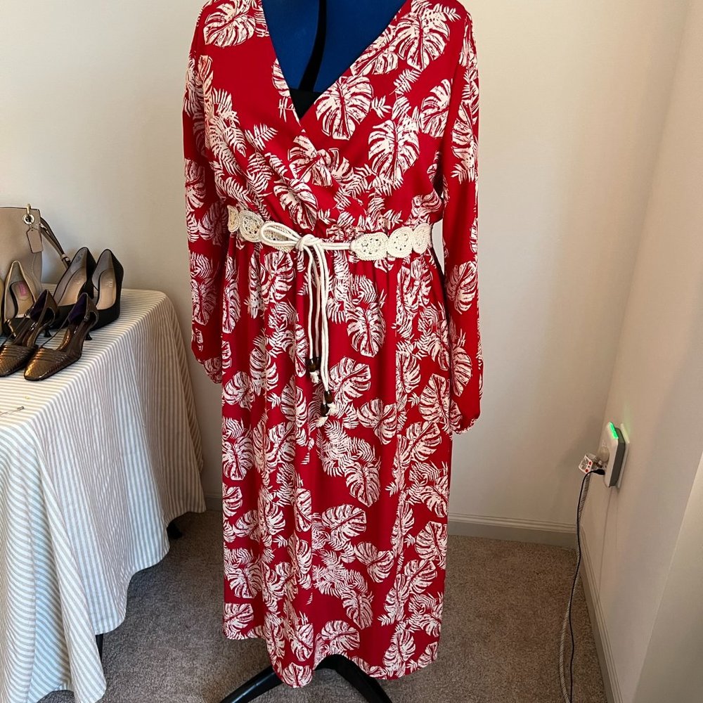 Red dress!  Free Press Six XL - Picture 10 of 10